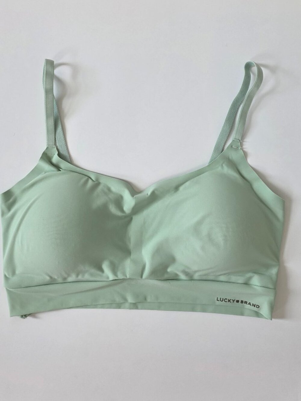 Lucky Brand Light Green Bralette - Size Large